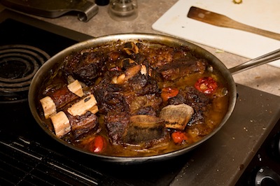 Braised Short Ribs, just out of the oven