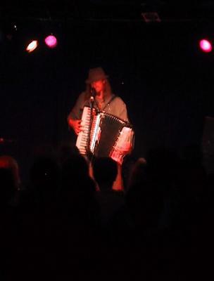 Jason on the accordion, monsters of accordion tour