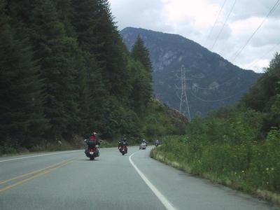 The Motorchcle Touring club that was driving 40mph through some beautiful twisty roads.  There were about 20 of them up the road, including some Goldwings with more cargo volume than my car. (and bigger engines)