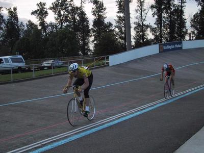 Off the back, during the tempo. My usulal state during track races. 