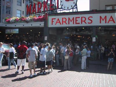 Something's in the air at Pike Place Market